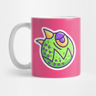 Cute Monster Head 5 Mug